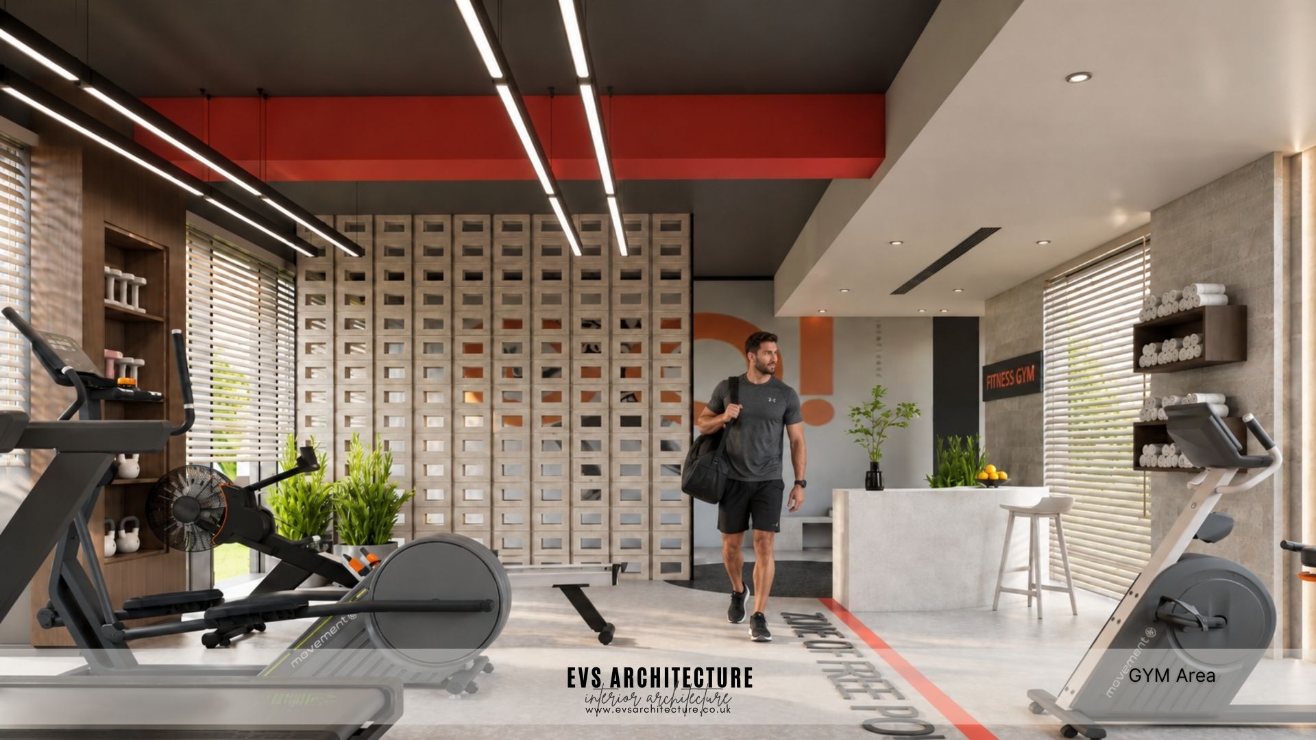 GYM INTERIOR DESIGN
